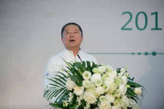 建业集团董事长胡葆森致辞